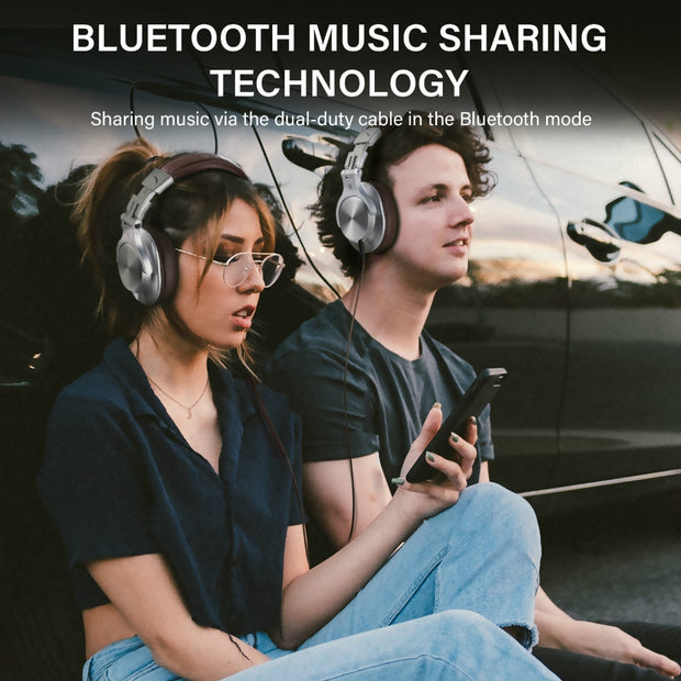 Wired + Wireless Bluetooth 5.2 Headphones