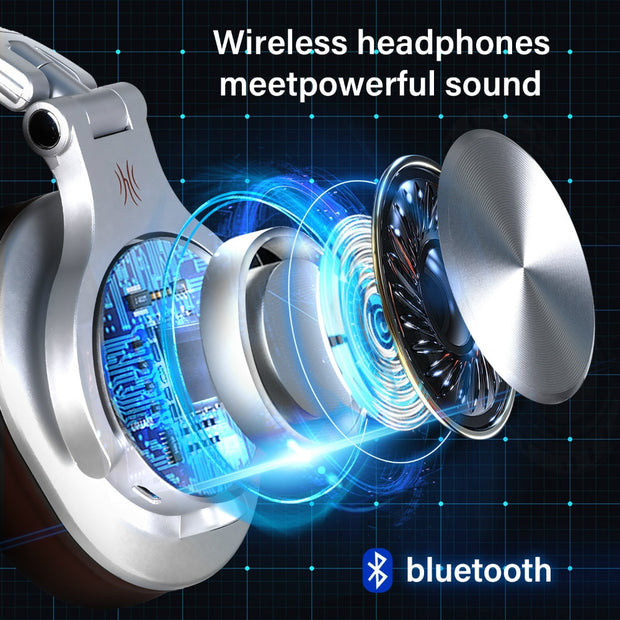 Wired + Wireless Bluetooth 5.2 Headphones