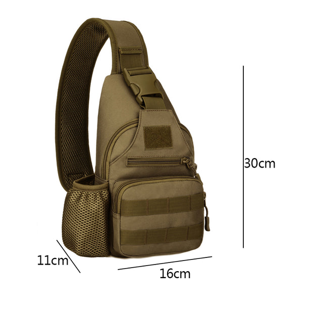 USB Single Chest Shoulder Bag