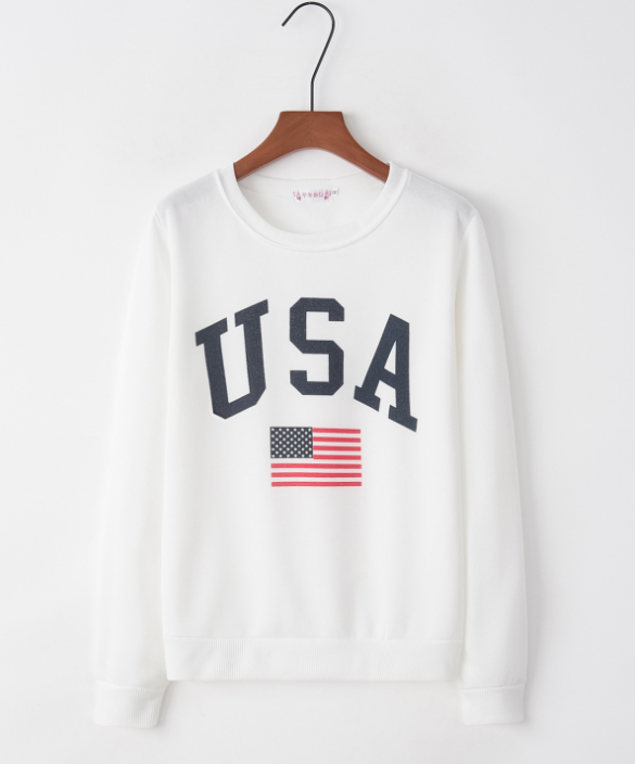 USA / American Flag Sweatshirt